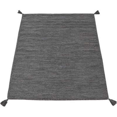 Teppich.de - Kelim Kilian Grau 160x220 - Tapis - Publicité Teppich.de - Kelim Kilian Grau 160x220 - Tapis - Publicité