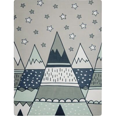 teppich.de - Chiko - gris - 155x230 cm - Rug - Publicité teppich.de - Chiko - gris - 155x230 cm - Rug - Publicité