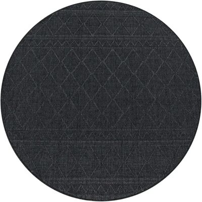 Teppich.de - Verona - Grau - 200 cm Rund - Rug Teppich.de - Verona - Grau - 200 cm Rund - Rug