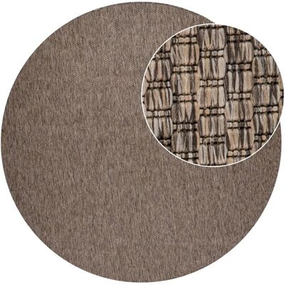 teppich.de - Venezia - Taupe - 200 cm rund - Rug teppich.de - Venezia - Taupe - 200 cm rund - Rug