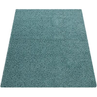 teppich.de - Shaggy-Teppich Trista - Türkis - Rug teppich.de - Shaggy-Teppich Trista - Türkis - Rug