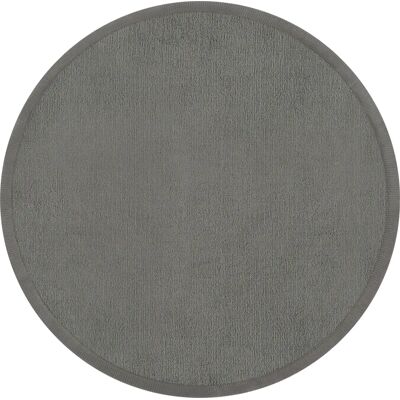 teppich.de - Atami - Gris - 80 cm rond - Rug - Publicité teppich.de - Atami - Gris - 80 cm rond - Rug - Publicité