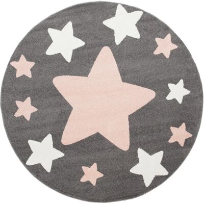 teppich.de - Caprise - Grau - 200 cm rund - Rug teppich.de - Caprise - Grau - 200 cm rund - Rug