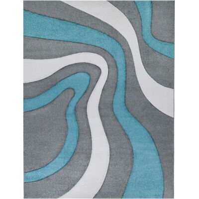 teppich.de - Diamora - turquoise - 120x170 cm - Rug - Publicité teppich.de - Diamora - turquoise - 120x170 cm - Rug - Publicité