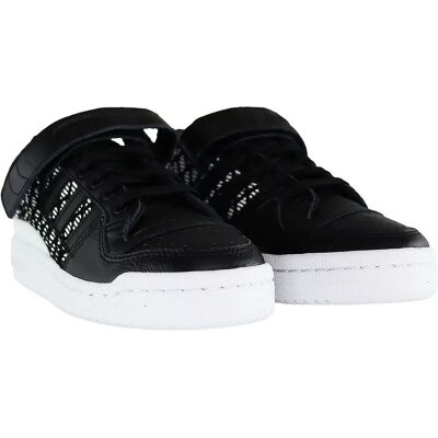 Adidas Forum BY9347 Zwart Leer Dames Sneakers - Sneakers Adidas Forum BY9347 Zwart Leer Dames Sneakers - Sneakers