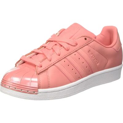 Adidas Superstar Roze Lederen Sneakers - Schoenen Adidas Superstar Roze Lederen Sneakers - Schoenen