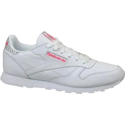 Reebok - CM9137 - Δέρμα - Άσπρο - Παπούτσια Reebok - CM9137 - Δέρμα - Άσπρο - Παπούτσια