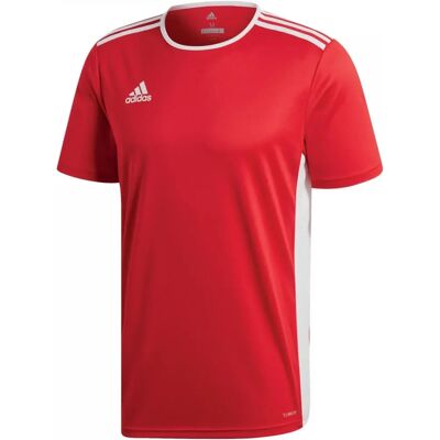 T-shirt d'entraînement Adidas Homme Entrada 18 - Rouge/Multicolore - Taille: 40/Regular - T-shirt d'entraînement - Publicité T-shirt d'entraînement Adidas Homme Entrada 18 - Rouge/Multicolore - Taille: 40/Regular - T-shirt d'entraînement - Publicité