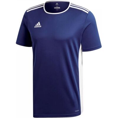 Adidas Herr Entrada 18 Träning T-Shirt - Blå/Multifärgad - Storlek: 40/Normal Adidas Herr Entrada 18 Träning T-Shirt - Blå/Multifärgad - Storlek: 40/Normal