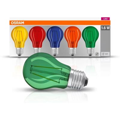 Osram LED-Glühbirne Multi 1.6 W E27 - LED-Lampe Osram LED-Glühbirne Multi 1.6 W E27 - LED-Lampe