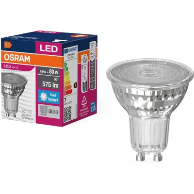 Osram Osram LED GU10 6.9W 575 lm Weiß - LED Lampe Osram Osram LED GU10 6.9W 575 lm Weiß - LED Lampe