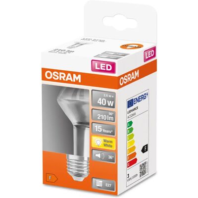 Osram Osram STAR LED Bombilla Blanca Cálida - E27 2.6W - Tipo de Producto: Bombilla LED Osram Osram STAR LED Bombilla Blanca Cálida - E27 2.6W - Tipo de Producto: Bombilla LED