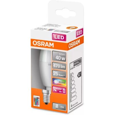 OSRAM - Star+ LED svíčka E14 - 5,5W - 2700K - Žárovka OSRAM - Star+ LED svíčka E14 - 5,5W - 2700K - Žárovka