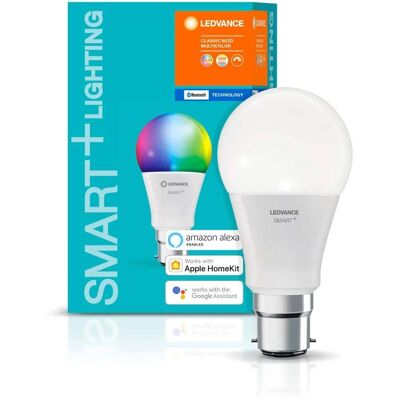 LEDVANCE Smart+ RGB Bulb - Bluetooth, Dimmable, 20,000h LEDVANCE Smart+ RGB Bulb - Bluetooth, Dimmable, 20,000h
