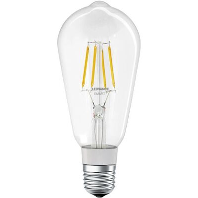 LEDVANCE Smart+ Bluetooth Gloeilamp E27 - Melegfehér - 6 W LEDVANCE Smart+ Bluetooth Gloeilamp E27 - Melegfehér - 6 W
