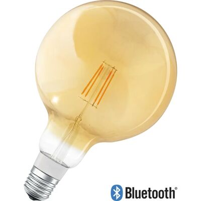 LEDVANCE Smart+ G125 Bluetooth Himmennettävä Globe-izzó LEDVANCE Smart+ G125 Bluetooth Himmennettävä Globe-izzó