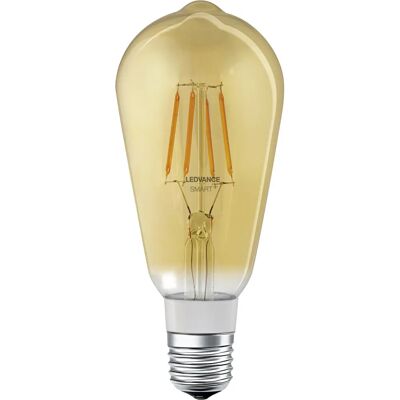 LEDVANCE SMART+ BT CLA EDISON 55 6 W/2400K E27 - Lampadina LED LEDVANCE SMART+ BT CLA EDISON 55 6 W/2400K E27 - Lampadina LED