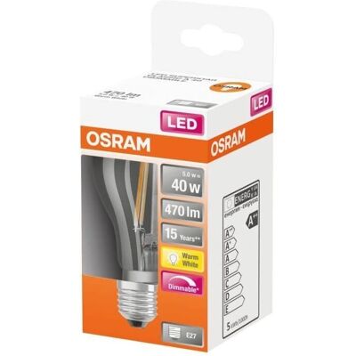 Osram Osram LED Pear Shape 40W Warmweiß - LED Lampe Osram Osram LED Pear Shape 40W Warmweiß - LED Lampe