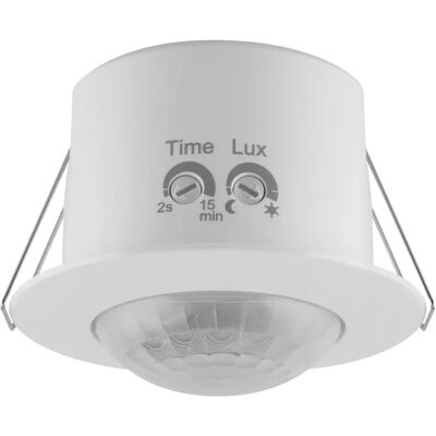 LEDVANCE 941930380 Weißer passiver Infrarot (PIR) Decken Sensor - Sensor für den Innenbereich LEDVANCE 941930380 Weißer passiver Infrarot (PIR) Decken Sensor - Sensor für den Innenbereich