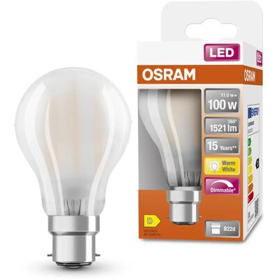 Ampoule LED Osram B22d Opale 11W 1521lm - Ampoule LED - Publicité Ampoule LED Osram B22d Opale 11W 1521lm - Ampoule LED - Publicité