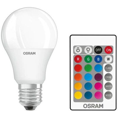 Osram LED Retrofit RGBW-Lampe - E27 - 9,7 W - Warmweiß Osram LED Retrofit RGBW-Lampe - E27 - 9,7 W - Warmweiß