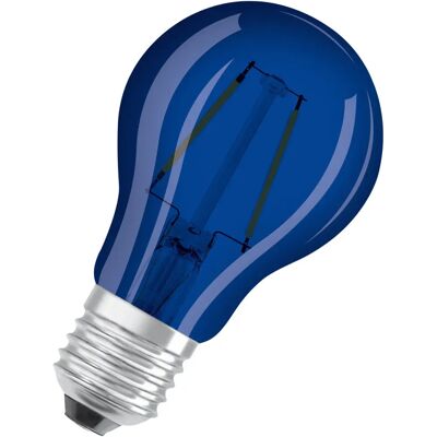 Ampoule LED Bleue Osram E27 9000K - Publicité Ampoule LED Bleue Osram E27 9000K - Publicité