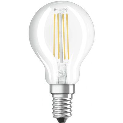 Ampoule LED Osram 40W Filament Verre SES Globe Mini Clair - Ampoule LED - Publicité Ampoule LED Osram 40W Filament Verre SES Globe Mini Clair - Ampoule LED - Publicité