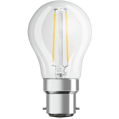 Ampoule LED Osram B22d 4W 470lm 2700K Transparente - Ampoule LED - Publicité Ampoule LED Osram B22d 4W 470lm 2700K Transparente - Ampoule LED - Publicité
