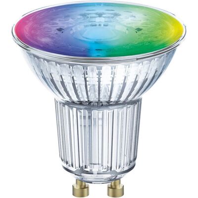Ampoule LEDVANCE SMART+ WiFi Spot GU10 Multicolore - Publicité Ampoule LEDVANCE SMART+ WiFi Spot GU10 Multicolore - Publicité
