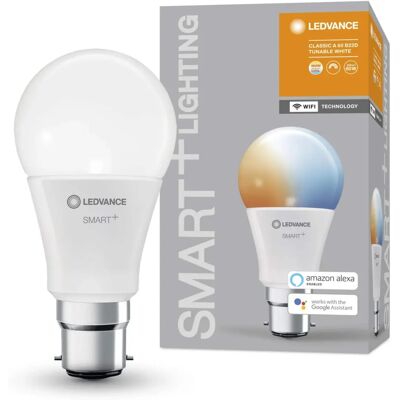 LEDVANCE Smart+ WiFi Biały Regulowany 60 9W B22d - LED żarówka LEDVANCE Smart+ WiFi Biały Regulowany 60 9W B22d - LED żarówka
