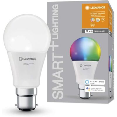 LEDVANCE SMART+ WiFi Klasyczna Wielokolorowa 60 9W - Żarówka LED LEDVANCE SMART+ WiFi Klasyczna Wielokolorowa 60 9W - Żarówka LED