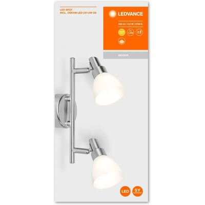 LEDVANCE G9 LED Spot - Illuminazione superficiale - 3,8W LEDVANCE G9 LED Spot - Illuminazione superficiale - 3,8W