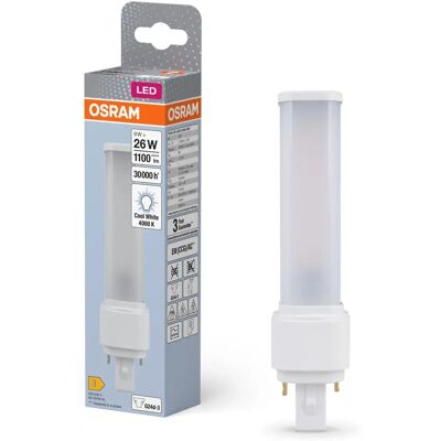 Osram G24d-3 LED Lamp - Cool White - 10W, 4000K - G24d Socket Osram G24d-3 LED Lamp - Cool White - 10W, 4000K - G24d Socket