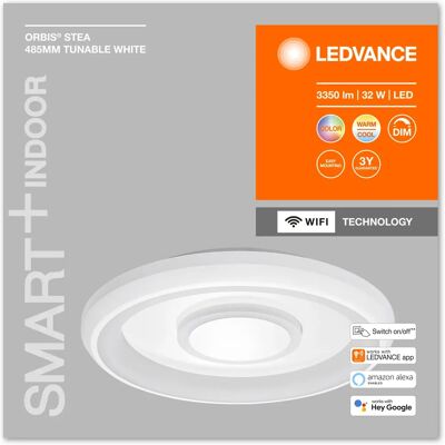 LEDVANCE Smart+ Orbis Stea Wi-Fi Deckenleuchte - 32W LEDVANCE Smart+ Orbis Stea Wi-Fi Deckenleuchte - 32W