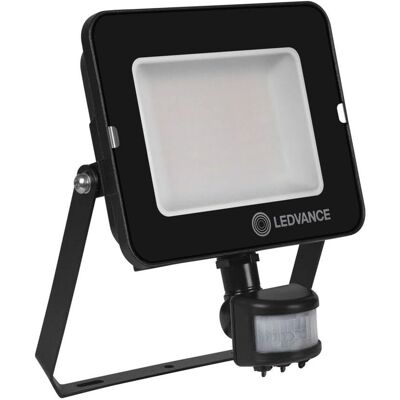 LED reflektor 50W 4000K 5000lm Černý s senzorem IP65 LED reflektor 50W 4000K 5000lm Černý s senzorem IP65