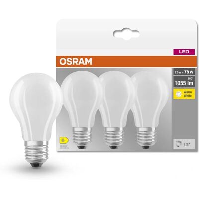Osram LED Warm White E27 75W Ersatz - LED-Lampe Osram LED Warm White E27 75W Ersatz - LED-Lampe