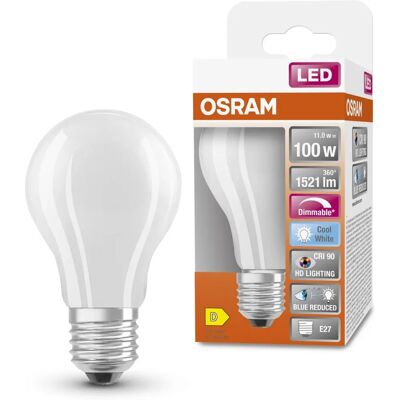 Osram Superstar LED Dimmbar Lampe - CRI 90, E27, 4000K Osram Superstar LED Dimmbar Lampe - CRI 90, E27, 4000K