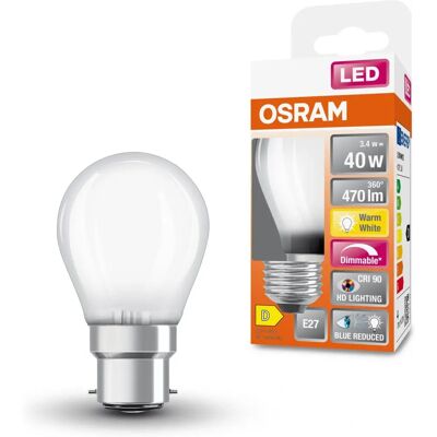 Osram Superstar dimmbarer LED-Lampe - CRI 90 - E27 - 470lm - 2700K - 300° Osram Superstar dimmbarer LED-Lampe - CRI 90 - E27 - 470lm - 2700K - 300°