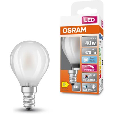 Osram LED Dimmbare Superstar Lampe - CRI90 - E14 - Kaltweiß Osram LED Dimmbare Superstar Lampe - CRI90 - E14 - Kaltweiß