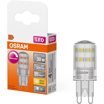 Osram G9 LED Regulable Luz Cálida - Bombilla LED Osram G9 LED Regulable Luz Cálida - Bombilla LED