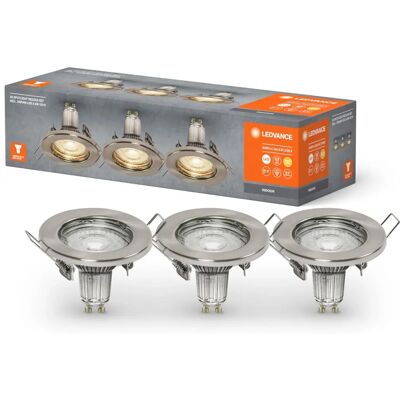 LEDVANCE 4058075611290 LED Spot Set Recess GU10 3X2.6W - Recessed LED Spotlights LEDVANCE 4058075611290 LED Spot Set Recess GU10 3X2.6W - Recessed LED Spotlights