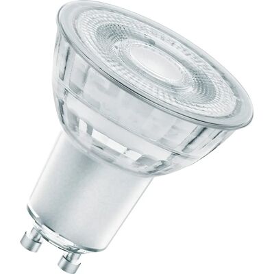 Osram Dimbare LED-lamp - CRI > 90 - GU10 - Transparant glas - Koel wit Osram Dimbare LED-lamp - CRI > 90 - GU10 - Transparant glas - Koel wit
