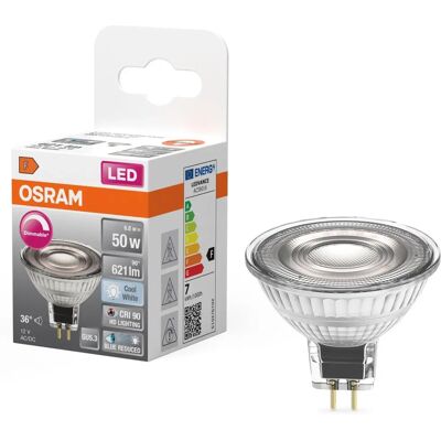 Ampoule LED Osram Superstar Dimmable - CRI90 GU5.3 Blanc - LED Lampe Ampoule LED Osram Superstar Dimmable - CRI90 GU5.3 Blanc - LED Lampe