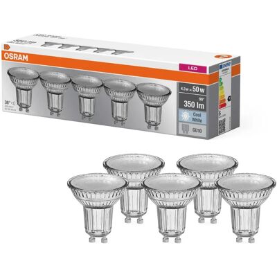 OSRAM LED Basis PAR16 50 36° 4,3 W - LED-Lampe GU10 OSRAM LED Basis PAR16 50 36° 4,3 W - LED-Lampe GU10
