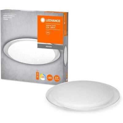 Ledvance LED-Deckenleuchte - ORBIS SPARKLE 460MM - Dimmbar, Weiß Ledvance LED-Deckenleuchte - ORBIS SPARKLE 460MM - Dimmbar, Weiß