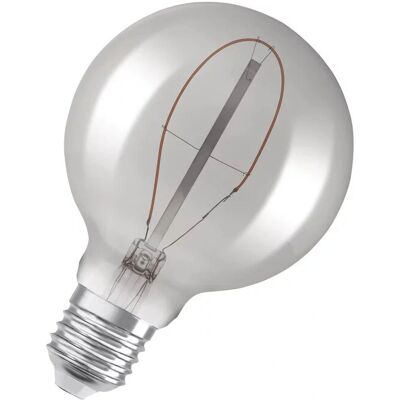 Osram LED Lampe ersetzt 10W E27 Globe - G95 in grau 3,4W 100lm 1800K 1 Packung grau Osram LED Lampe ersetzt 10W E27 Globe - G95 in grau 3,4W 100lm 1800K 1 Packung grau