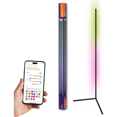 Vance LED Lattialamppu - Älykäs WiFi RGB - 14W Vance LED Lattialamppu - Älykäs WiFi RGB - 14W