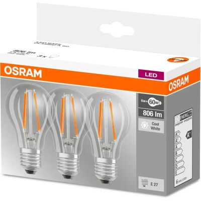 Osram LED Standard E27 7 - 60 W (Set aus 3) Osram LED Standard E27 7 - 60 W (Set aus 3)