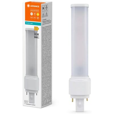Lampada compatta LEDVANCE LED per CCG/LLC DULUXLEDD26EMV9W830 Lampada compatta LEDVANCE LED per CCG/LLC DULUXLEDD26EMV9W830