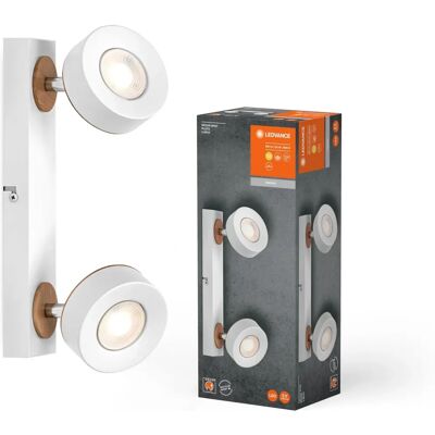 Luminaire Spot Orientable Blanc Ledvance - Applique et Plafonnier - Publicité Luminaire Spot Orientable Blanc Ledvance - Applique et Plafonnier - Publicité